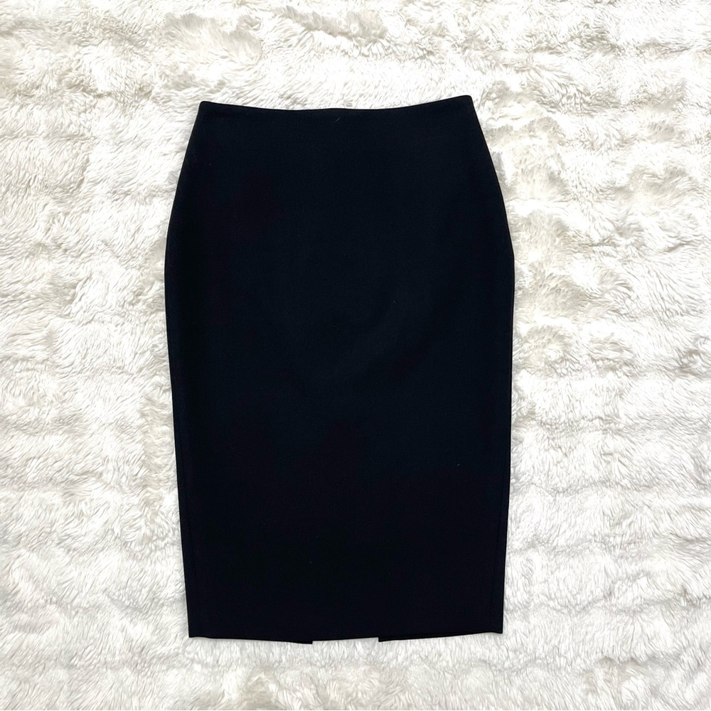 Elizabeth & James Classic Black Pencil Skirt